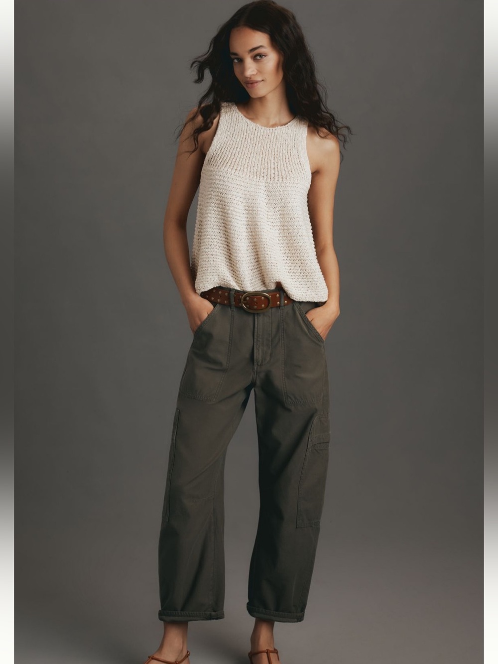 NWOT Anthropologie Pilcro swing sweater tank